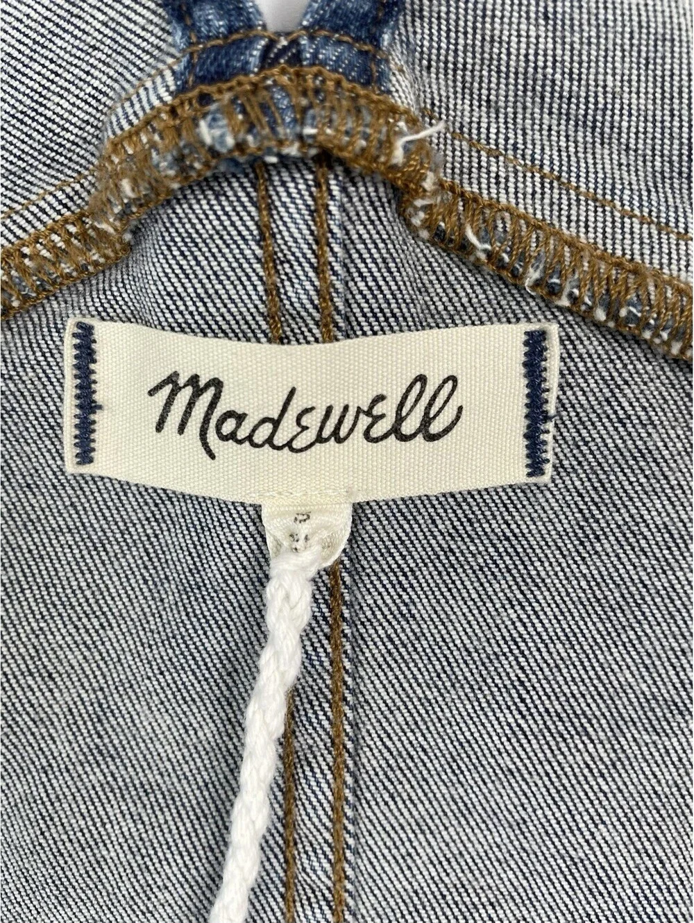 Madewell overalls size